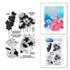 Spellbinders - Inked Blooms Ranger Clear Stamp -Bürobedarf Geschäft spellbinders inked blooms ranger clear stamp hur83