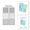 Spellbinders - Log Cabin And Flower Mini Quilts Etched Dies -Bürobedarf Geschäft spellbinders log cabin and flower mini quilts etch