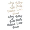 Spellbinders - Merry Glimmer Sentiments Glimmer Hot Foil Plate & Die 1 Spellbinders - Merry Glimmer Sentiments Glimmer Hot Foil Plate & Die -Bürobedarf Geschäft spellbinders merry glimmer sentiments glimmer hot