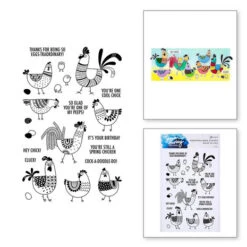 Spellbinders - Spring Chicken Clear Stamp