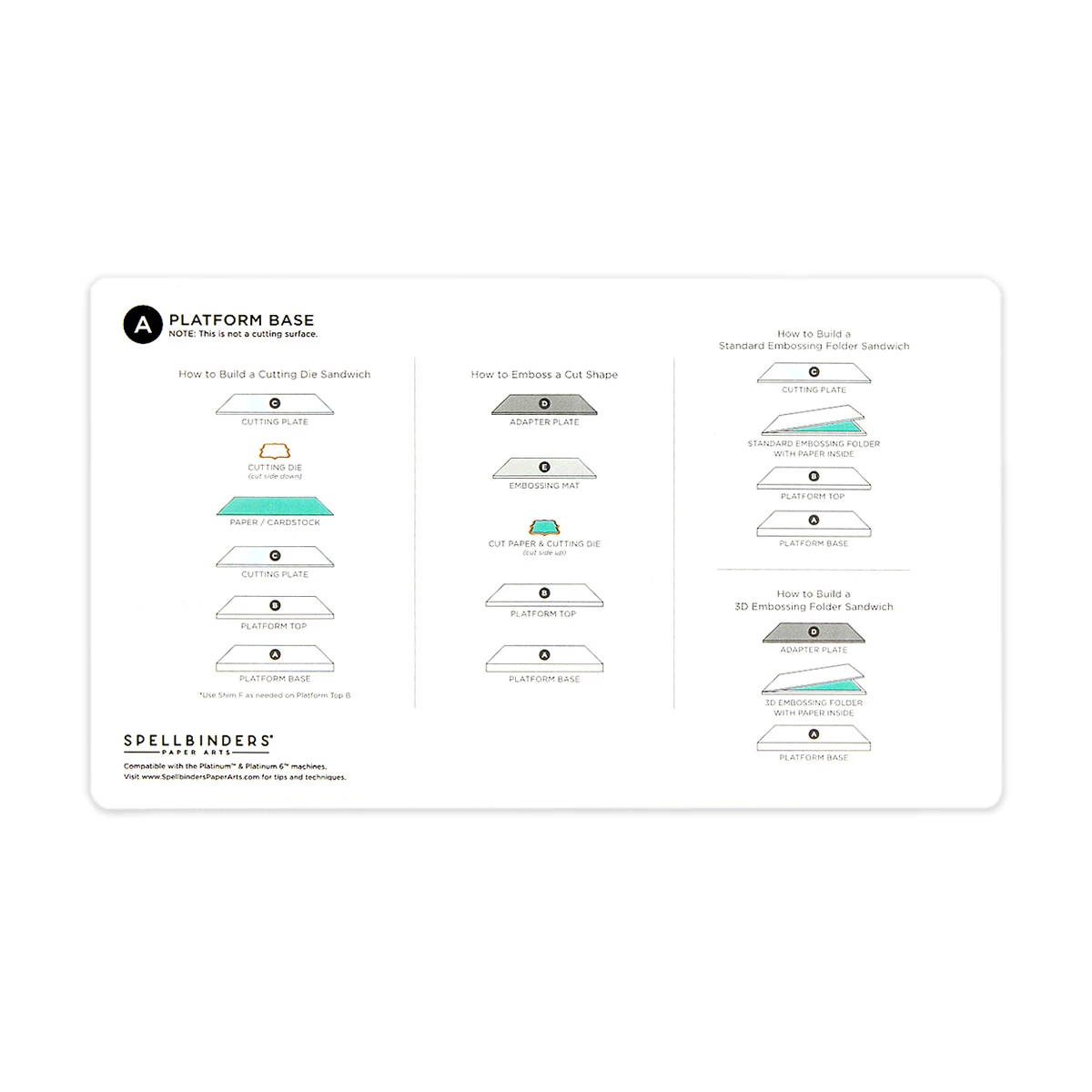 Spellbinders Universal Plate System (7pcs) 4 Spellbinders Universal Plate System (7pcs) – Bild 2
