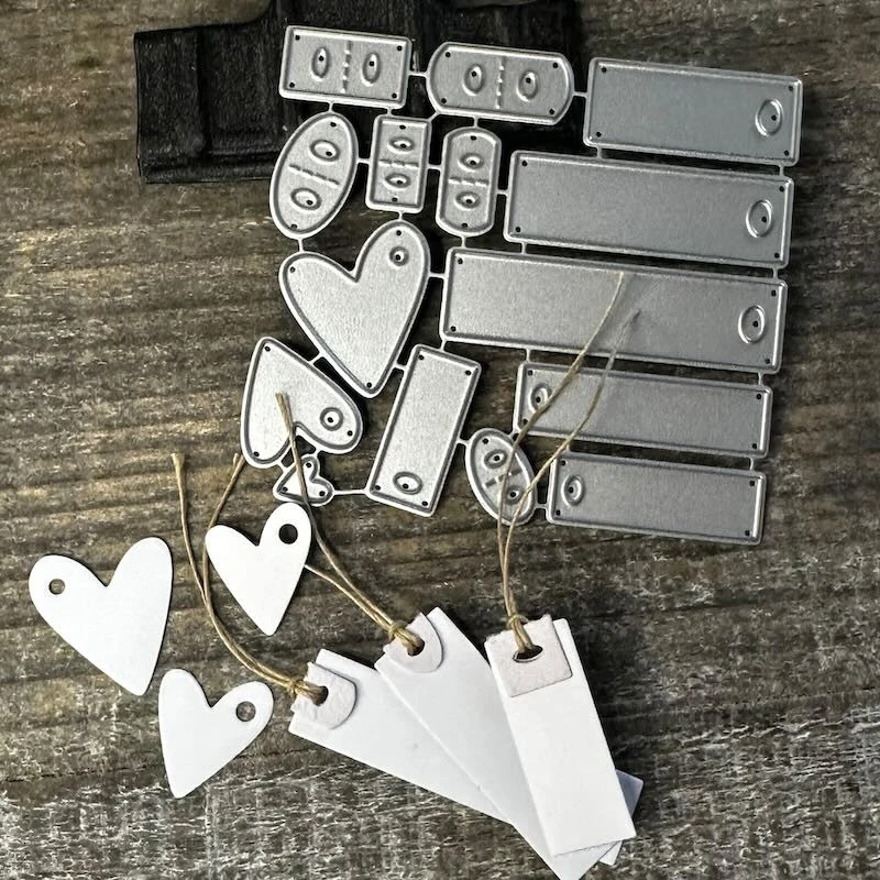 Farb Ton - Stanze "Anhänger / Schriften" (84) 3 Farb Ton - Stanze "Anhänger / Schriften" (84)