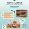 Studio Light MDF Storage Essentials Tools Nr.13 -Bürobedarf Geschäft studio light mdf storage essentials tools nr 13 sl es mdf13 220x1 329442 de G