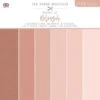 Everyday Shades Of Blush 8x8 Inch Coloured Card Pack -Bürobedarf Geschäft the paper boutique everyday shades of blush 8x8 in