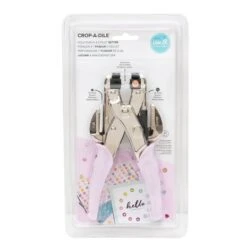 Hole Punch & Eyelet Setter Lilac Crop-A-Dile Tool